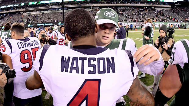 Houston Texans Deshaun Watson Jets Sam Darnold